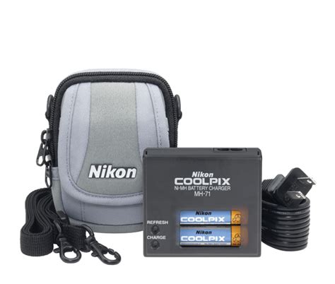 Nikon Coolpix L Series Case Battery Charger Kit Coolpix Compact