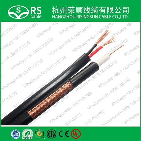 Factory Price High Quality 18AWG Rg59 2c Siamese Cable Camera Cable