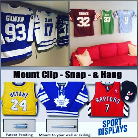 10 Pack Jersey Hanger Diy Jersey Case Jersey Shadowbox Etsy