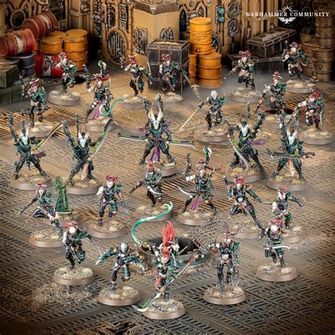 The Aeldari Drukhari Get New Warhammer 40K Boarding Patrols