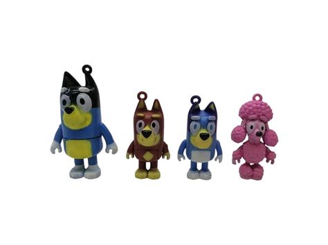 Set Figurine Bluey Si Bingo Cm Multicolor