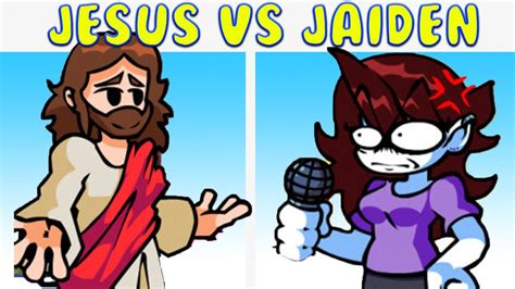 Friday Night Funkin Jesus Christ Vs Jaiden Animations Fnf Mod Hard