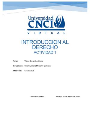 Proyecto Gamificacion Derecho Universidad Virtual Del Cnci Materia