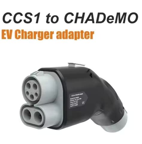 North American EVSE Adapter CCS1 To CHAdeMO Adapter For Nissan DC Converter