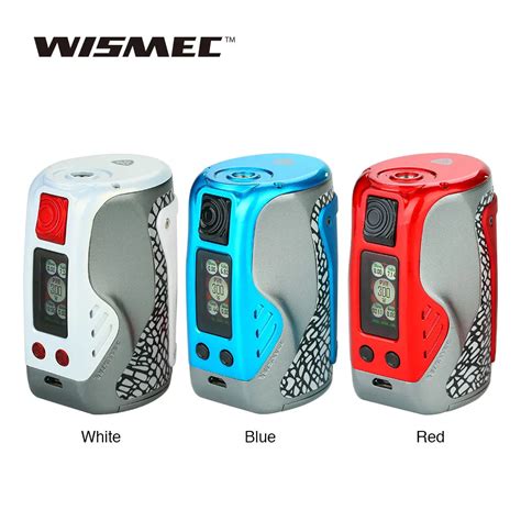 Original WISMEC Reuleaux Tinker 300W TC MOD Powered By Triple 18650