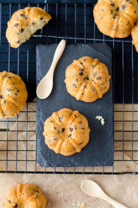 Mini Bundt Cakes Aux P Pites De Chocolat Apprendre Faire De La