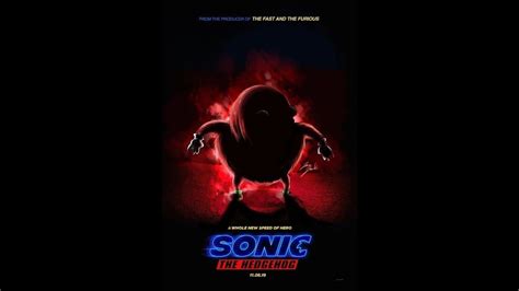 Sonic The Hedgehog 2 Movie Knuckles Poster