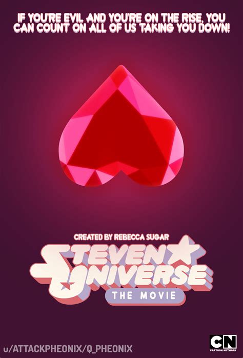 Steven Universe Movie Poster Concept : r/stevenuniverse