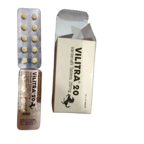 Vilitra Mg Vardenafil Tablets At Rs Stripe Levitra Tablet In