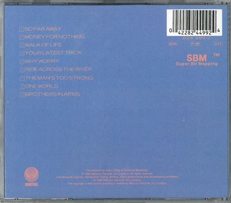 Dire Straits Brothers In Arms Cd Nuevo Pasion Por Los Vinilos