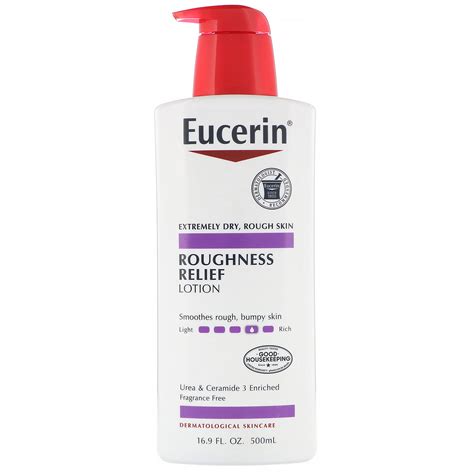 Eucerin, Roughness Relief Lotion, Fragrance Free, 16.9 fl oz (500 ml ...
