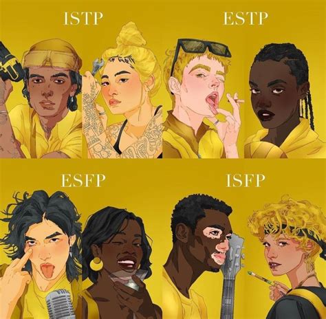 ISFP ESFP ISTP ESTP 16 Personalidades Personalidades Mbti