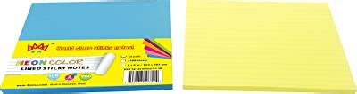 Amazon Avery Sticky Notes See Through X Inches Yellow