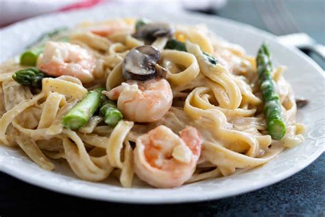 Shrimp Alfredo Easy Yet Impressive Taste And Tell