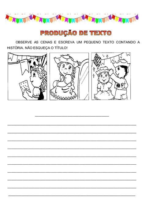 Atividade Produ O De Texto Pescaria Festas Juninas Education Sos Ione