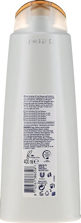 Dove Nourishing Oil Care Shampoo Nährpflege Makeupstore de