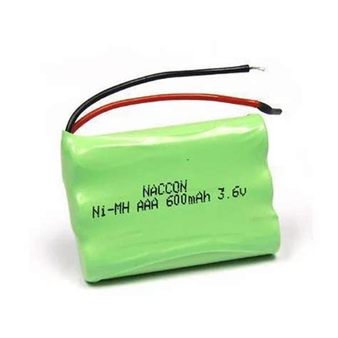 3 6 V 600 MAH Ni MH Battery At 225 Piece Rechargeable NIMH