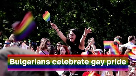 Bulgarians Celebrate Gay Pride With Concert And March YouTube
