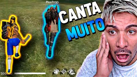 Joguei O Novo Modo O Piuzinho No Free Fire Cantei No Final