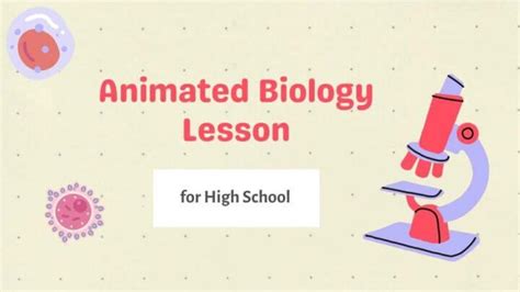 Animated Biology Lesson for High School in 2023 | Biology lessons ...