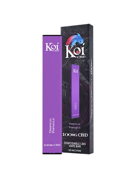 Tropical Popsicle Koi Cbd Disposable Vape Bar Free Shipping