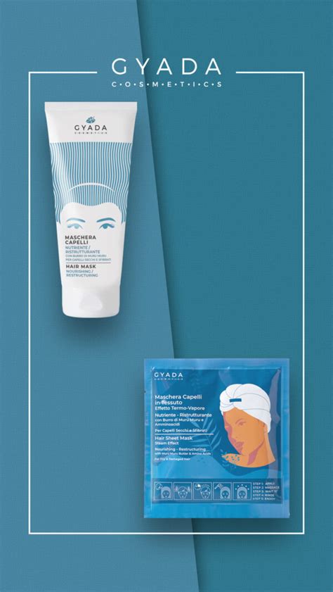 GYADA COSMETICS MASCHERA CAPELLI NUTRIENTE E RISTRUTTURANTE