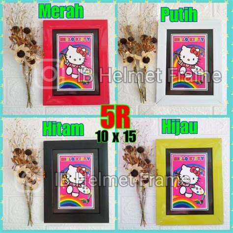 Jual Pigora Bingkai Foto Frame Photo Pigura Minimalis 4R 10x15cm 5R