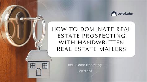 How To Dominate Real Estate Prospecting With Handwritten Real Estate