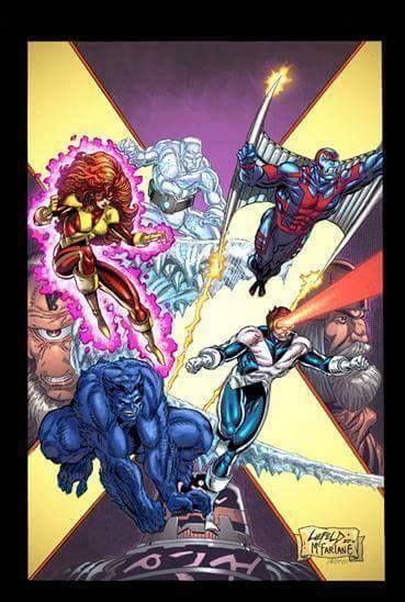 X Factor The Original X Men Marvel Girl Iceman Angel Beast And