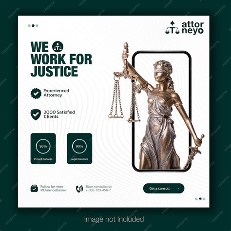 Premium Psd Social Media Design Templates For Law Firms Advocates And