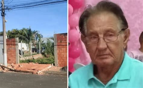 Idoso De 83 Anos Morre Depois De Muro Cair Sobre Ele Em Leme SP