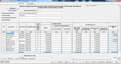 Hướng dẫn quyết toán thuế TNCN mới nhất bằng excel YTHO