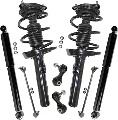 Honda Civic Pc Front Struts Rear Shocks Sway Bar Links Suspension Kit