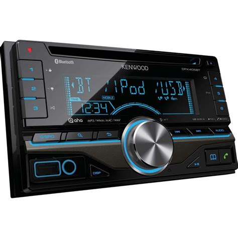 Kenwood Dpx 405bt Double Din Car Stereo With Built In Blueto