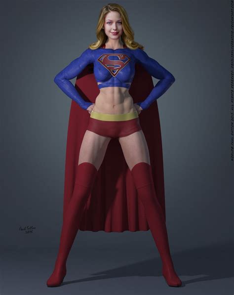 Melissa Benoist Supergirl Tv Series Alt Costume By Devilishlycreative