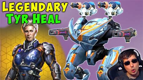 New Legendary TYR Pilot Mega Healing Pulse War Robots Mk2 Gameplay WR