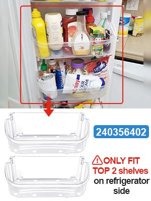 Amazon Pack Upgraded Refrigerator Door Bin