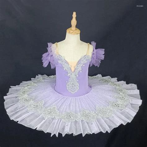 Stage Wear 2023 Women Pancake Ballerina Lake Swan Platter Costume Tutu