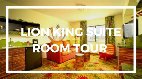 Lion King Suite At Disneys Art Of Animation Resort Youtube