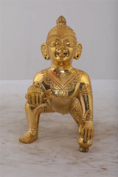 Brass Laddu Gopal Statue At Rs 1200 Kg Brass God Statue In New Delhi