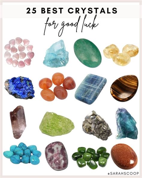 25 Best Crystals For Good Luck Sarah Scoop