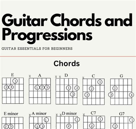 Guitar Chord Progressions For Beginners