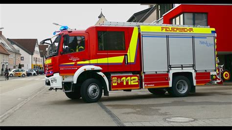 Feueralarm Im Seniorenheim Einsatzfahrten Feuerwehr Pfuhl Neu Ulm Brk