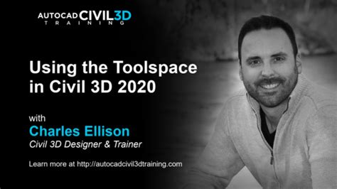 Using The Toolspace In Civil 3d 2020 Civil3dtv