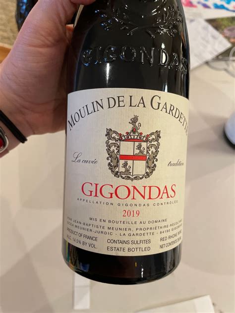 2019 Moulin de la Gardette Gigondas La Cuvée Tradition France Rhône