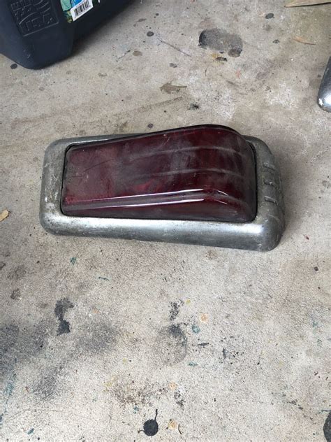 Vintage 1946 1948 Desoto Tail Lights With Brackets OEM EBay