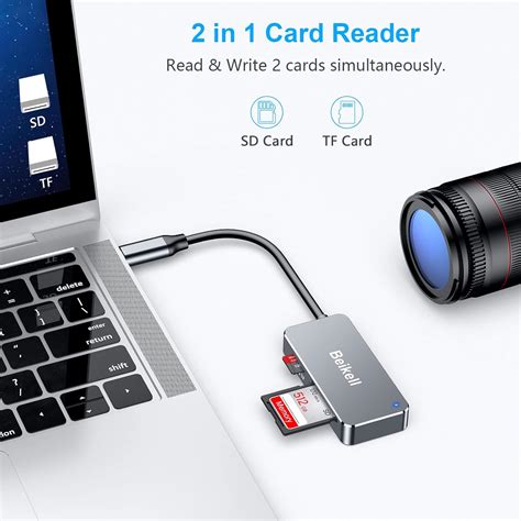 SD Card Reader Beikell USB C SD Micro SD Card Reader USB 3 0 Memory