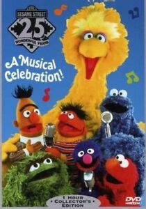 Sesame Street - 25th Birthday Musical Celebration DVD DISC ONLY #E394 ...