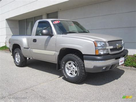 2004 Silver Birch Metallic Chevrolet Silverado 1500 Z71 Regular Cab 4x4 31038362 Photo 11