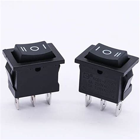 Snapklik Mxuteuk Pcs Self Locking Position Rocker Switch On